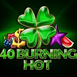 40 Burning Hot casino game by Amusnet Interactive – featured logo at Beef Casino