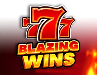 Blazing Wins logo by Playson Beef Casino