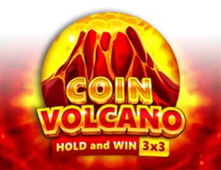 Coin Volcano logo by 3 Oaks Gaming Beef Casino