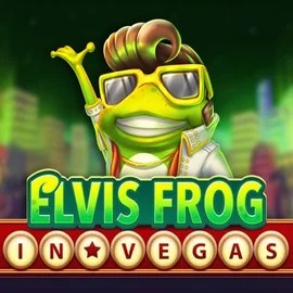 Elvis Frog In Vegas slot logo by BGAMING at Beef Casino