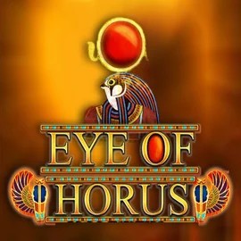 Eye of Horus slot logo by RTG (Reel Time Gaming) at Beef Casino
