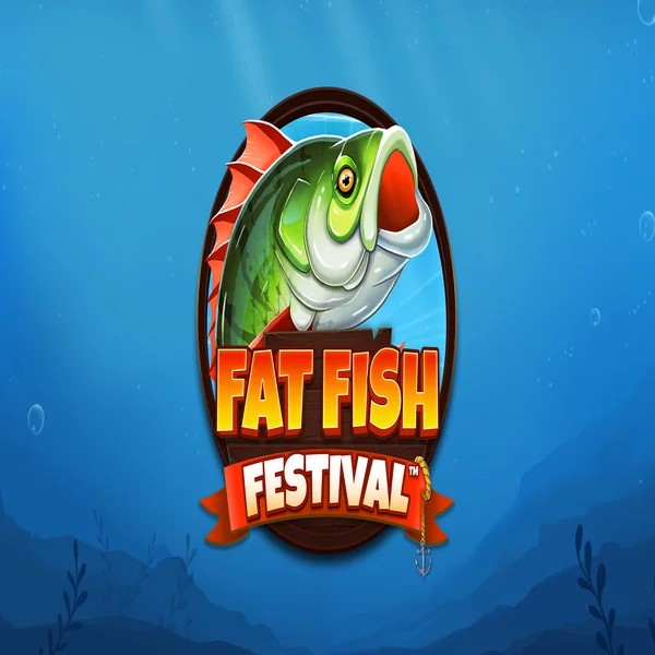 Official Slots logo: Fat Fish Festival by Wishbone Games at Beef Casino