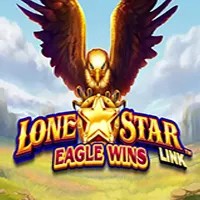 Slots logo of Lone Star Link Eagle Wins from Novomatic at Beef Casino