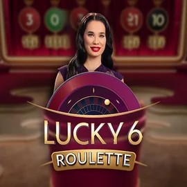 Official Live Casino logo: Lucky 6 Roulette by Pragmatic Play at Beef Casino