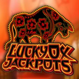 Lucky Ox Jackpots slot logo by Rival at Beef Casino