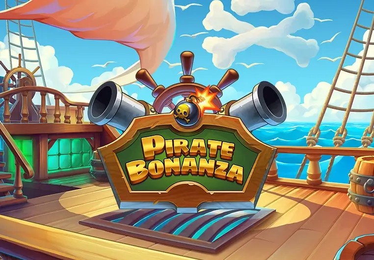Try Pirate Bonanza Slot slot by Backseat Gaming on beefscasino.net – logo image