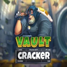 Vault Cracker slot visual from Red Tiger Gaming available on beefscasino.net