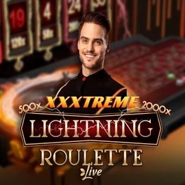 XXXtreme Lightning Roulette slot visual from Evolution available on beefscasino.net